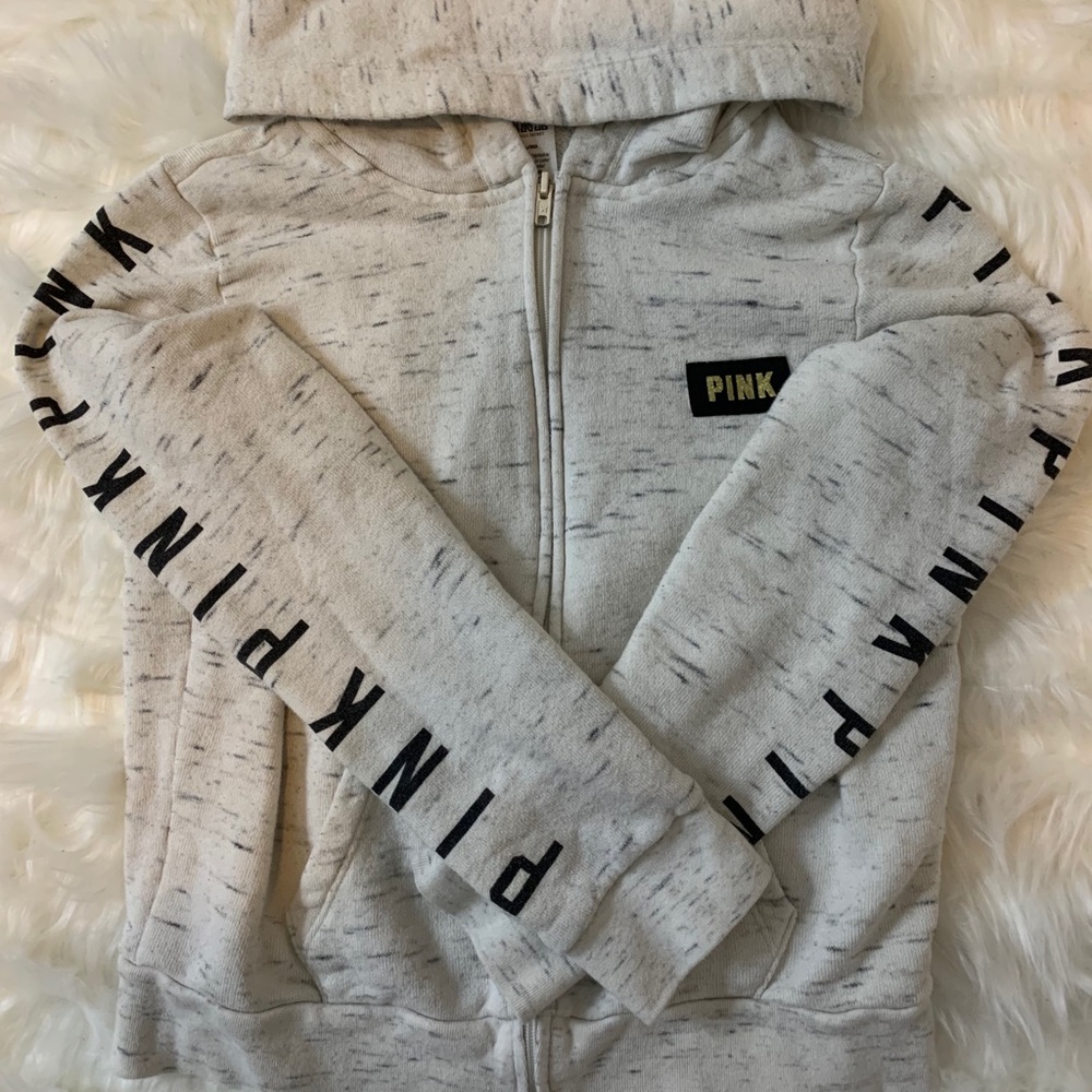 VS Pink Zip Hoodie